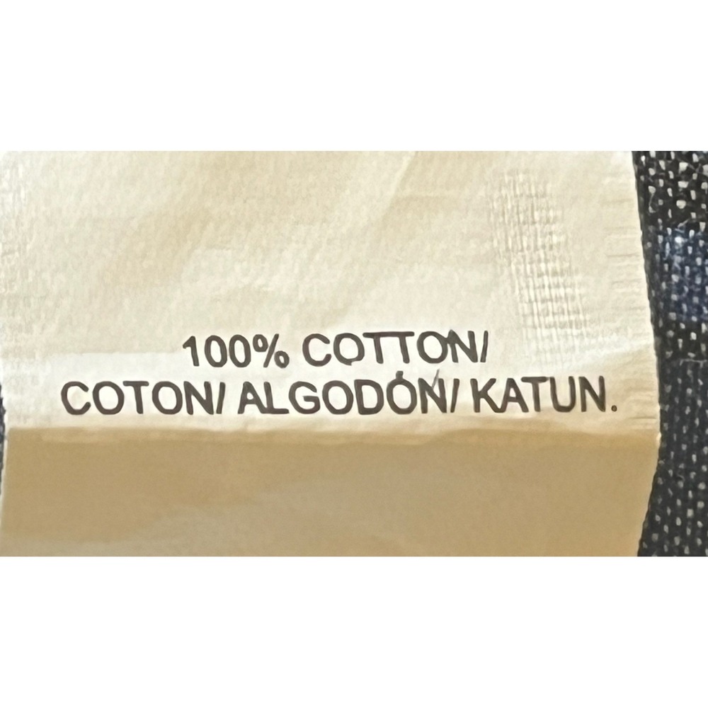 Lucky Brand Striped Dress Casual Ruffle Sleeve Tie Plus Blue White Boho Beach 1X - Picture 6 of 9